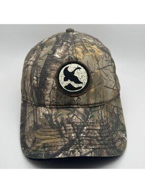 GANDER MTN Realtree Camo Hunting Hat Cap Adjustable Duck Logo Outdoor Cap